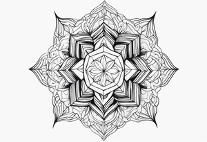 Crystal tattoo idea