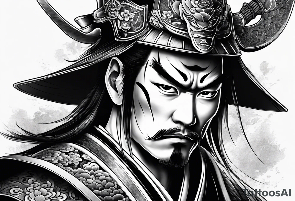 samurai tattoo idea