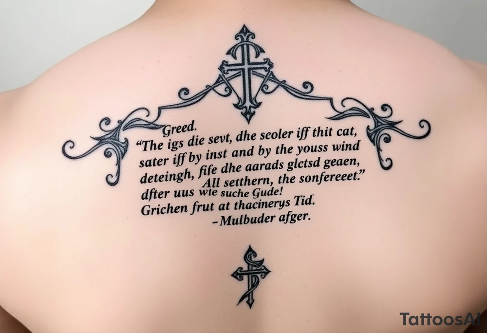 Lutheran, American, German, Apostles Creed tattoo idea