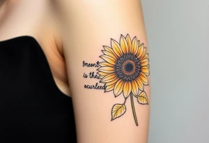 Quotes 
paintbrush
Sunflower tattoo idea