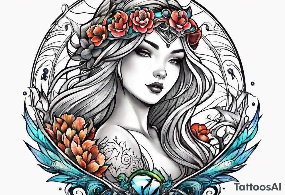 Selkie tattoo idea