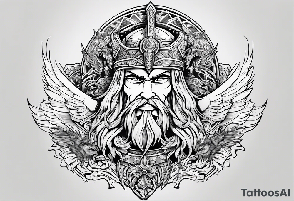 Valhalla tattoo idea