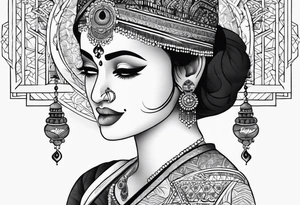In hart name Deepak & rimpi tattoo idea