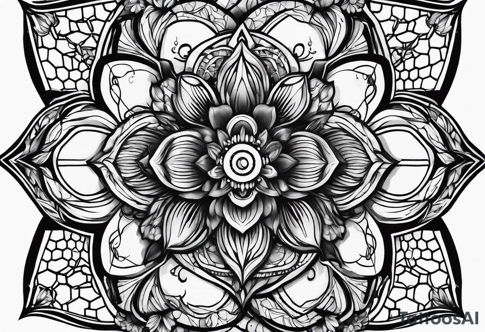 Honeycomb tattoo idea