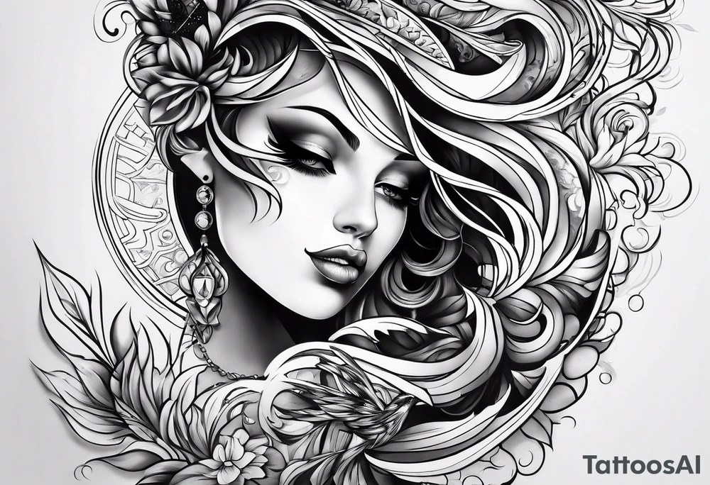 illusion tattoo idea