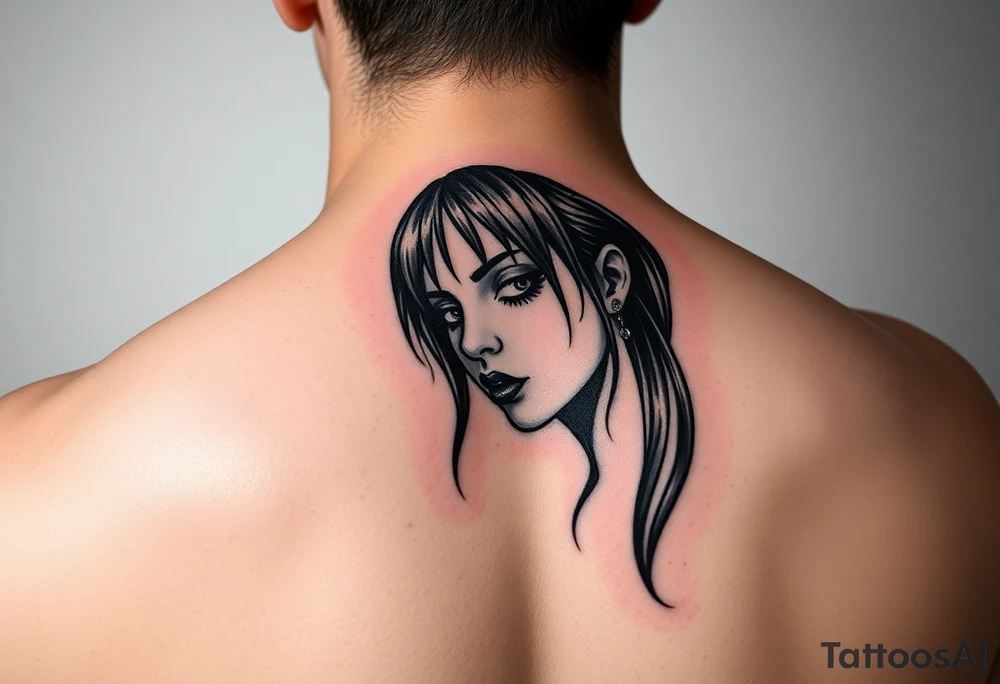 Gangsta sadgirl tattoo idea