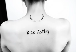 Rick Astley meme tattoo idea