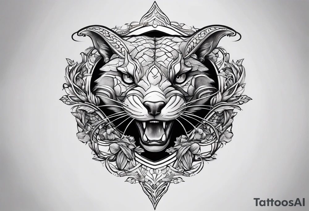Copperhead tattoo idea