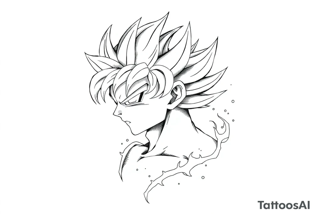 dragonball z tattoo idea