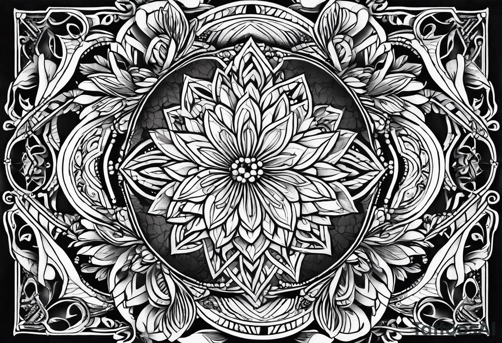 Lace tattoo idea
