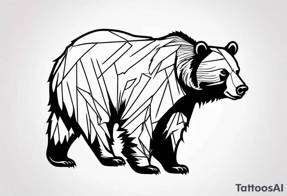 grizzly bear tattoo idea