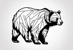 grizzly bear tattoo idea