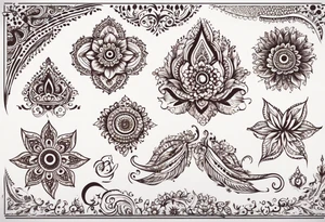 henna tattoo idea