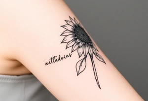 Quotes 
paintbrush
Sunflower tattoo idea