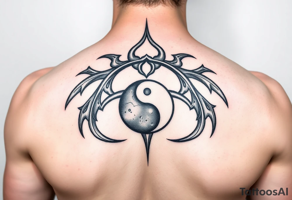 Triskelion Yin and yang tattoo idea