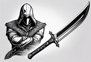 Assassin's creed dagger tattoo idea