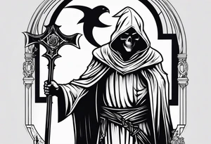 grim reaper tattoo idea