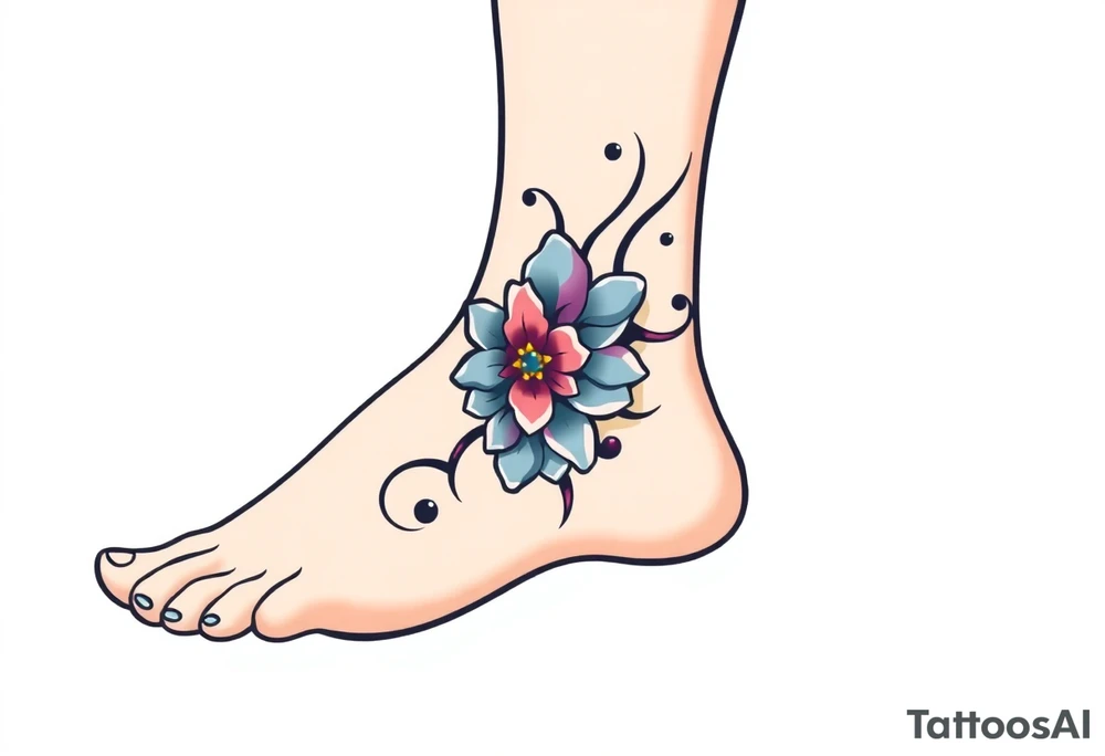 ankle tattoo on the ankle tattoo idea
