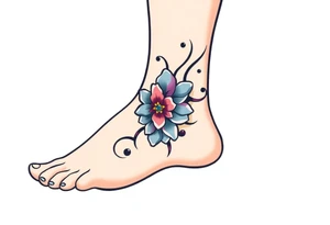 ankle tattoo on the ankle tattoo idea