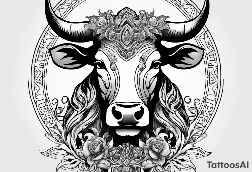 Taurus zodiac sign, Libra zodiac sign, Aquarius zodiac sign, family tattoo tattoo idea