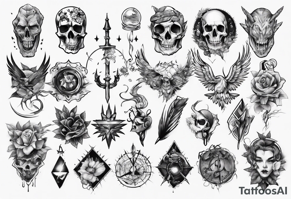 random, anything tattoo idea