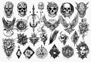 random, anything tattoo idea