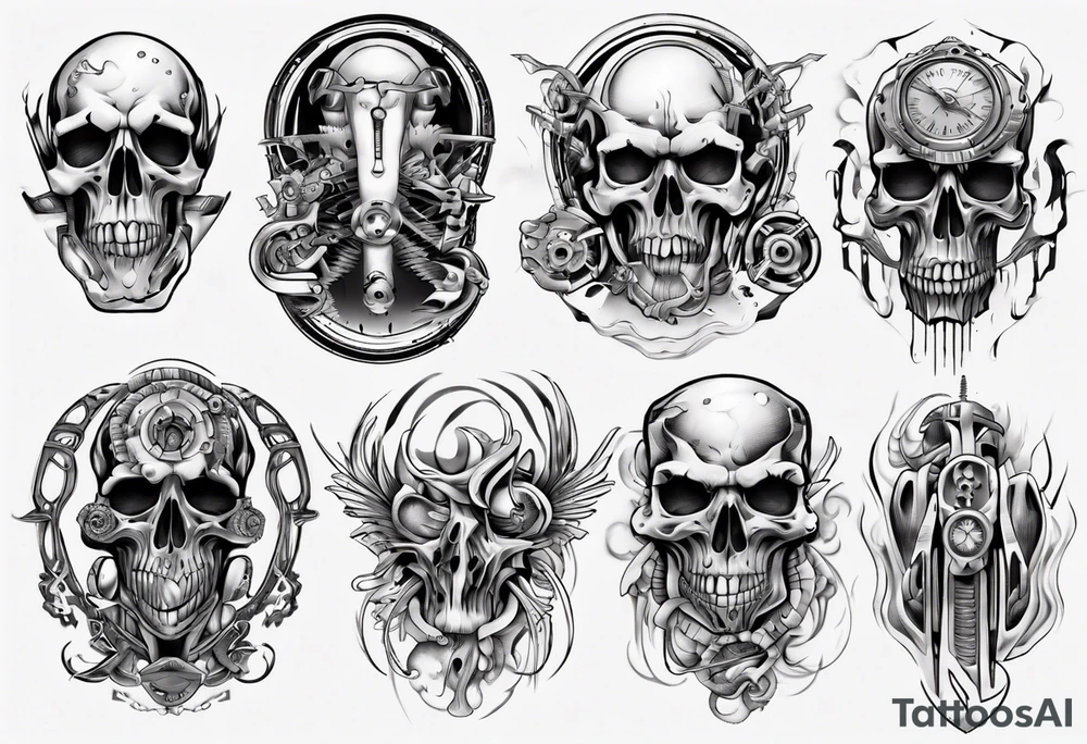 gangsta tattoo idea