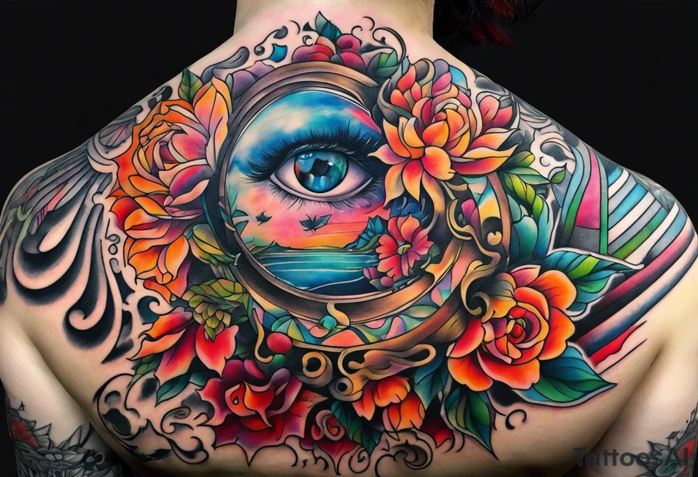 Body wound tattoo design tattoo idea