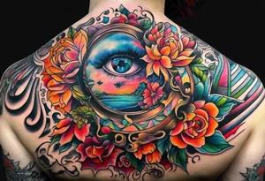Body wound tattoo design tattoo idea