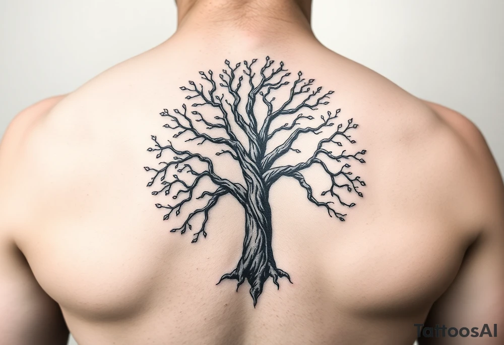 tree of life tattoo idea