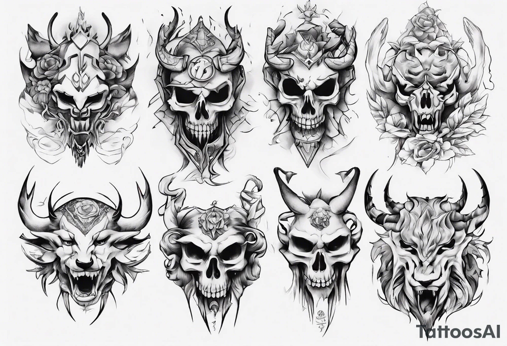 Let choas rein tattoo idea