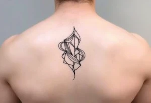 Simple abstract feminine tattoo tattoo idea