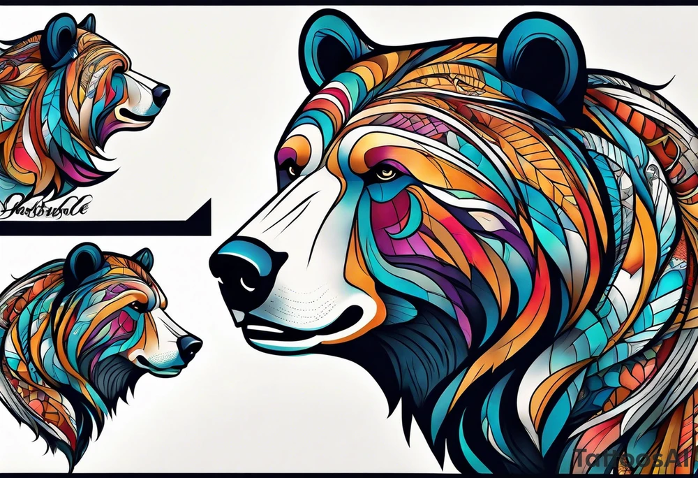 Bear Family tattoo idea