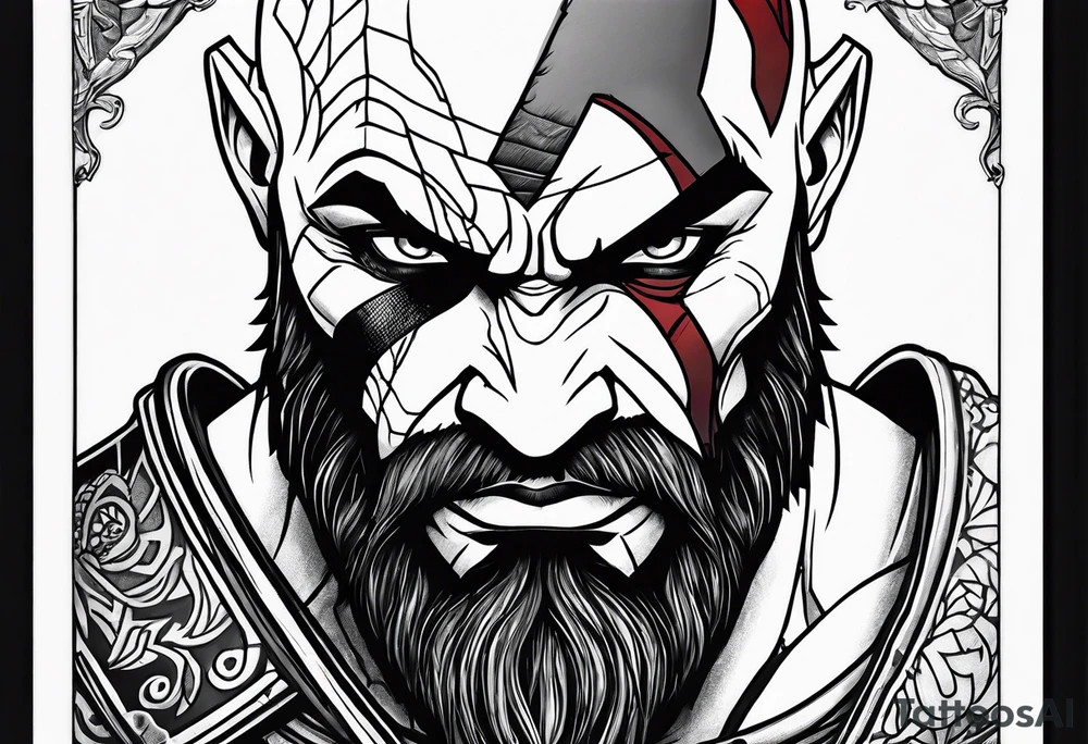 Kratos tattoo idea