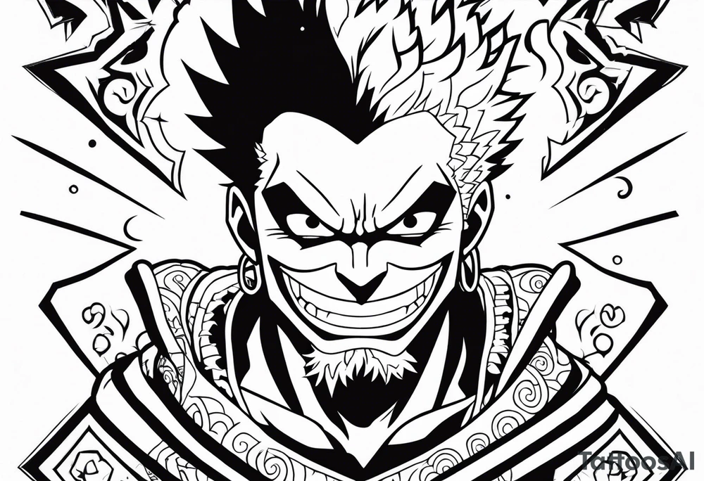 Katakuri from One piece Anime tattoo idea