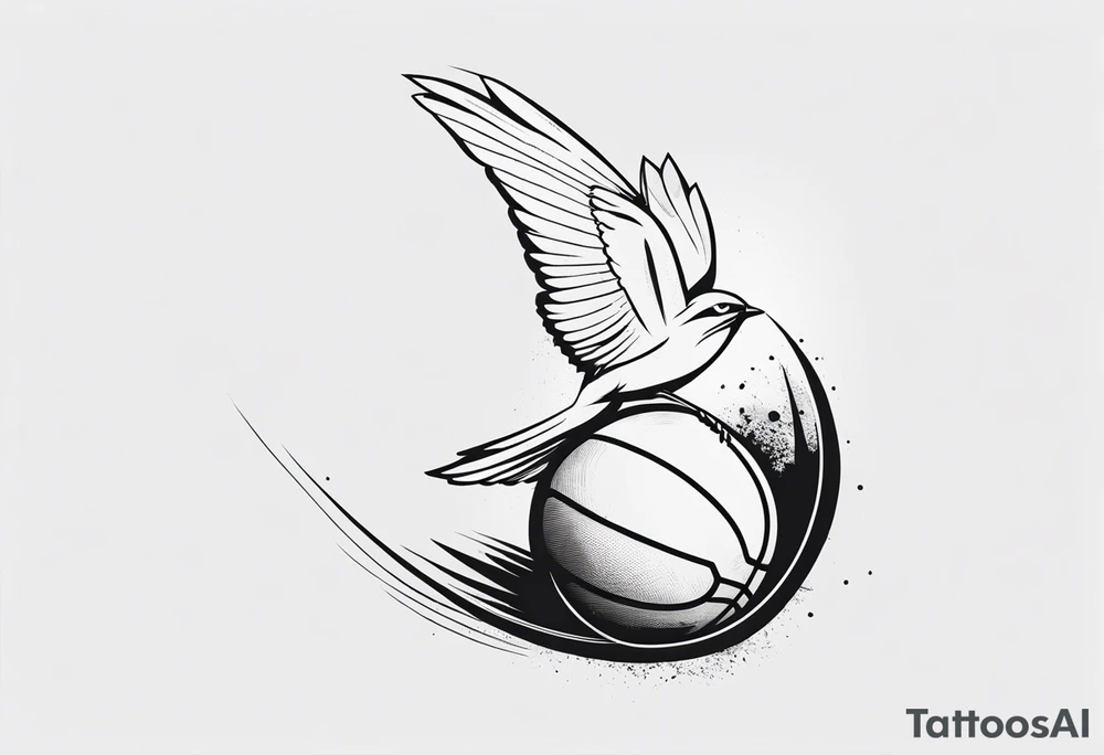 sports tattoo idea