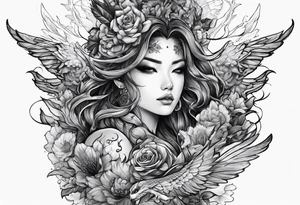 Fighting my own demons tattoo idea