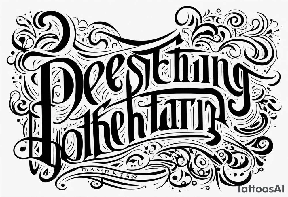 DeeThang tattoo idea