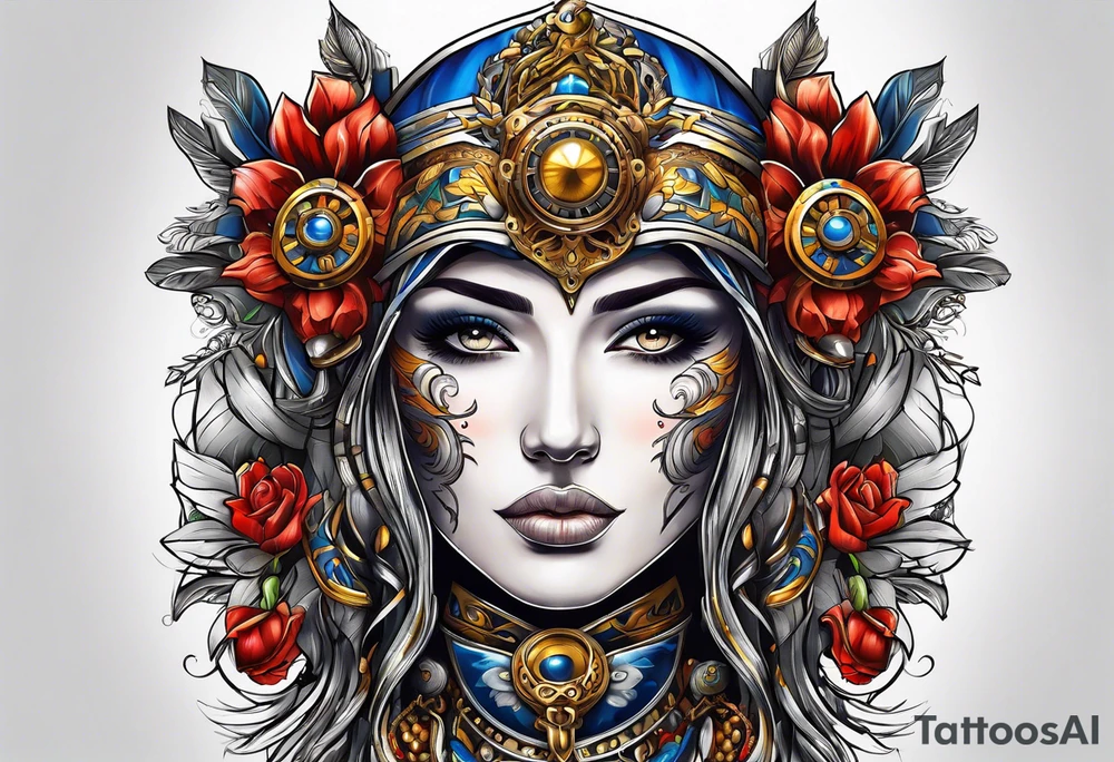 Glory of Ukraine tattoo idea