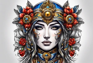 Glory of Ukraine tattoo idea