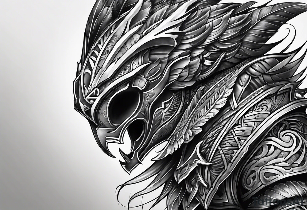 spear tattoo idea