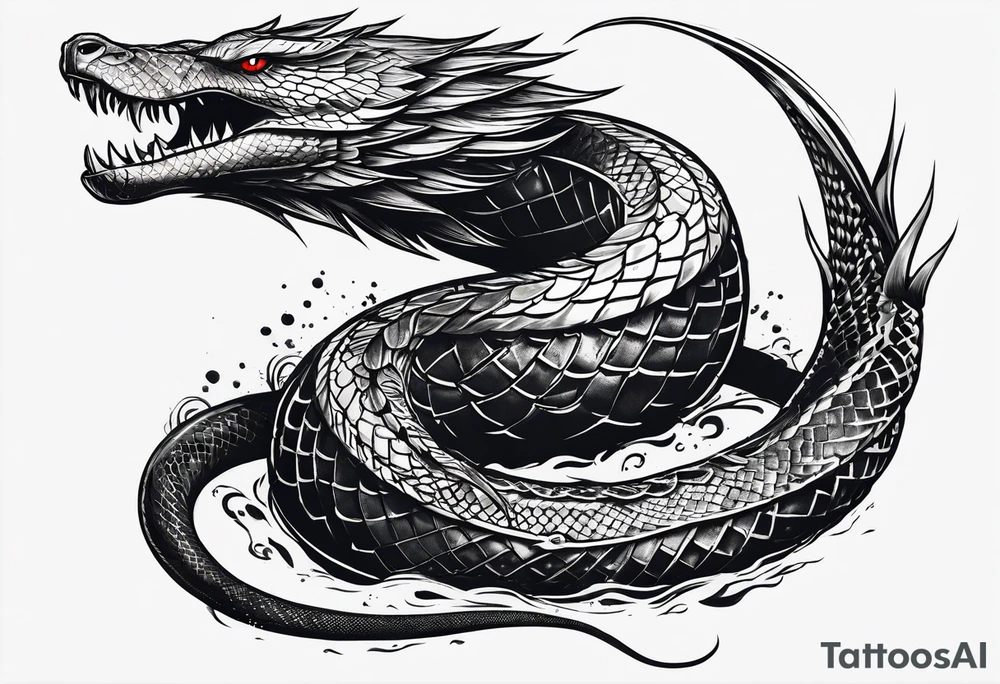 The Witcher 3: Wild Hunt, 
snakes tattoo idea