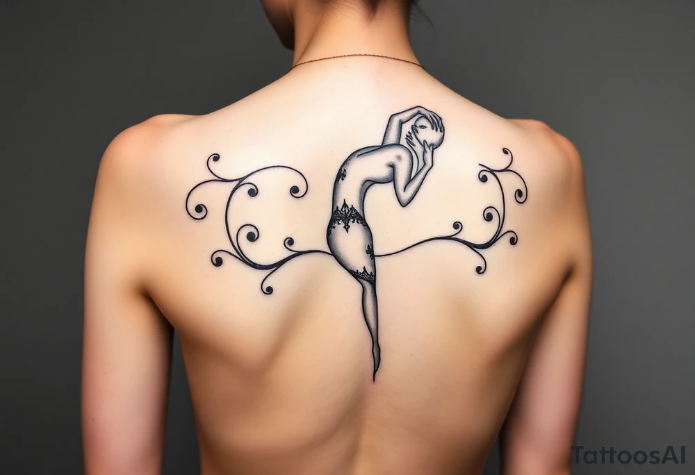 Contortionist tattoo idea