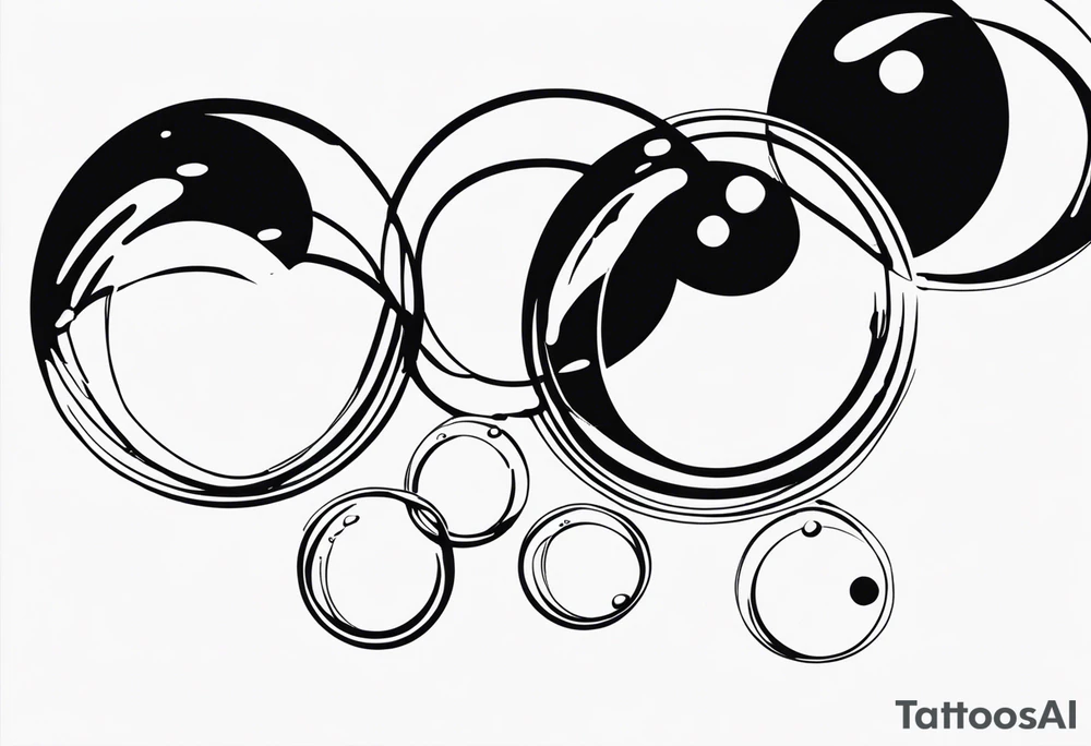 BUBBLES tattoo idea