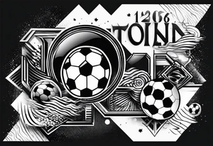 Something with football . I’m born in 2006 tattoo idea