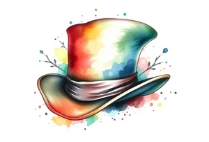 madhatters hat tattoo idea