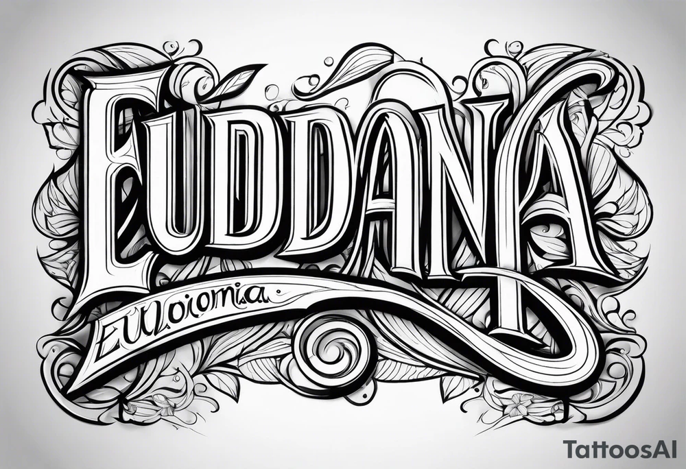 Eudiamonia tattoo idea