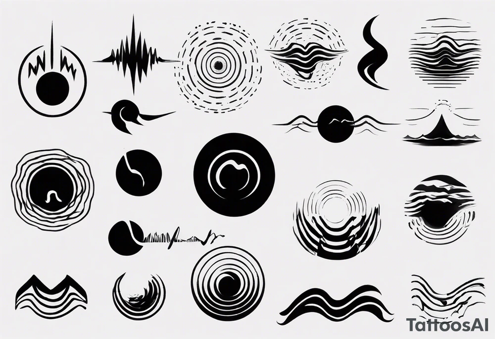 soundwaves tattoo idea