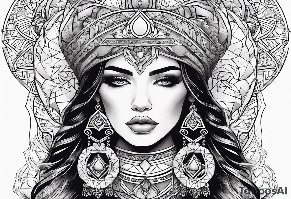 Mother of two tattoo idea
