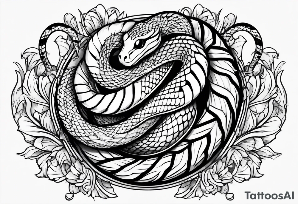 Snake tattoo idea